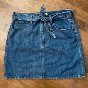 Madewell Jean Skirt NWT